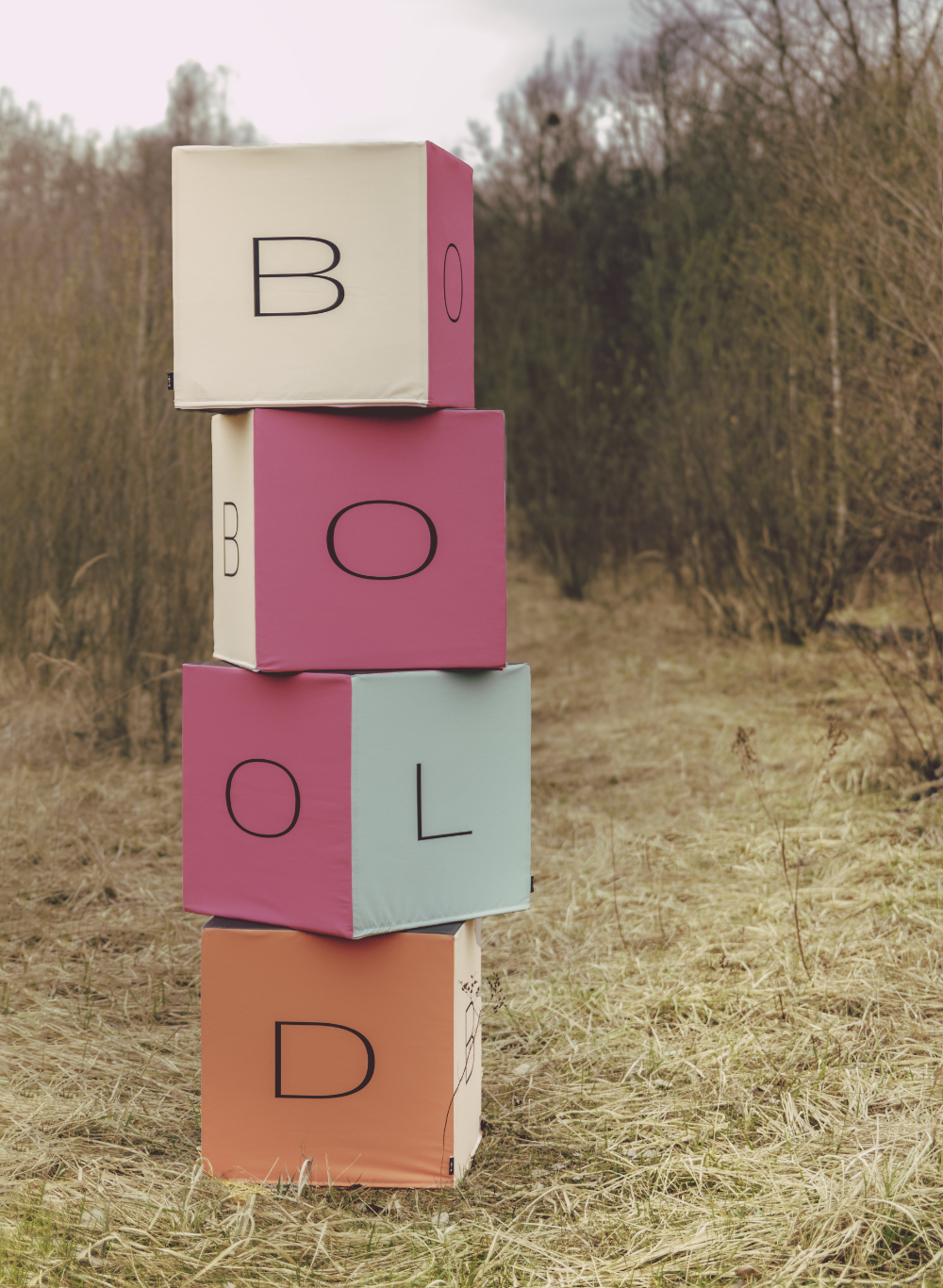 Sitzwürfel bedruckt 40x40cm