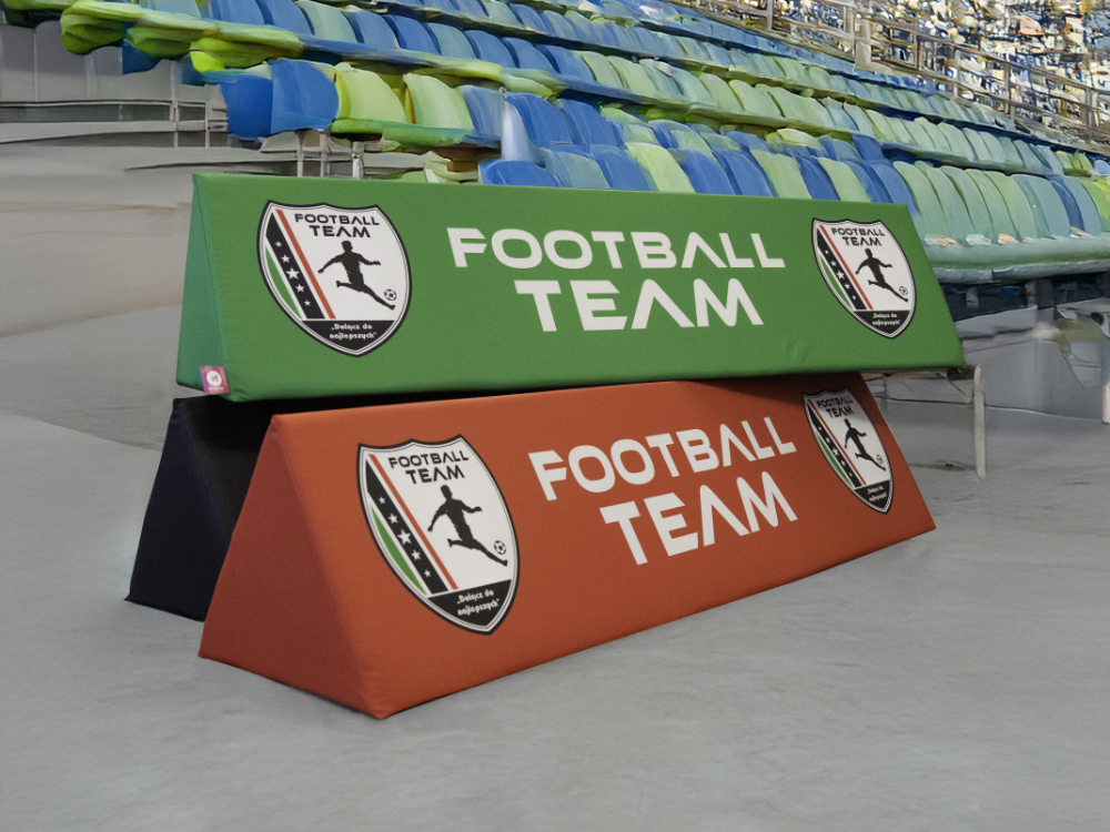 Dreieckige Softbanden Schaumstoff bedruckt