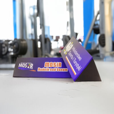 Schaumstoff Werbebanden individuell bedruckt