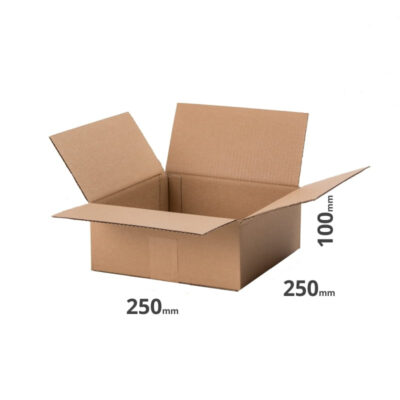 Faltkarton 250x250x100mm / 20Stk.