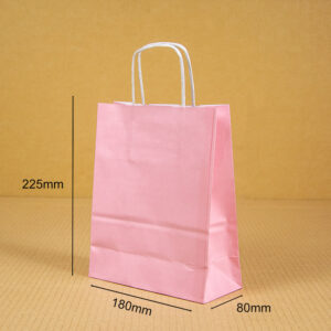 Papiertasche 180x80x225 Rosa kaufen