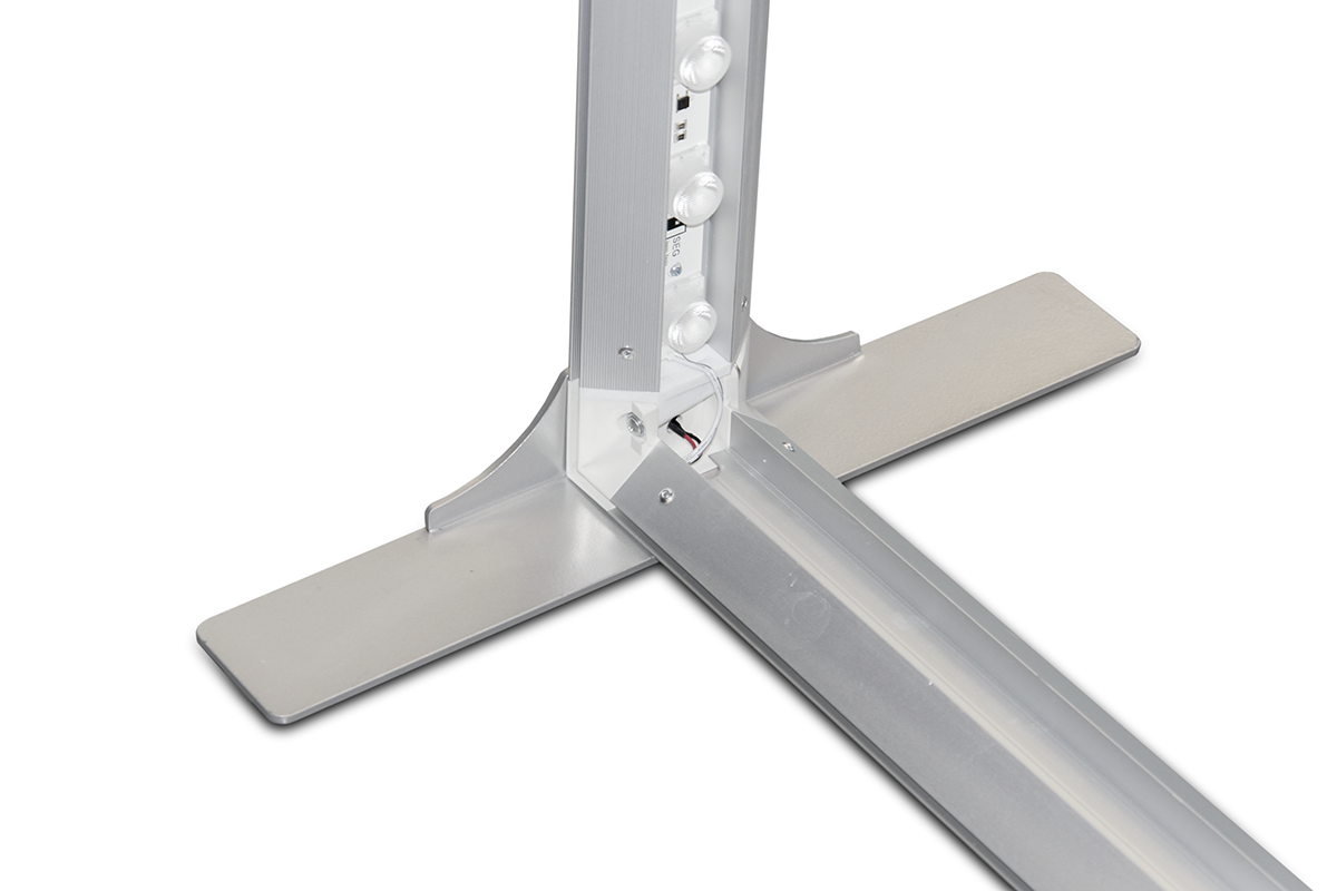 Faltbare Messetheke Detail