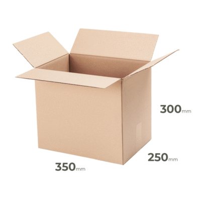 Klappkarton 350x250x300-mm Welle B 415g