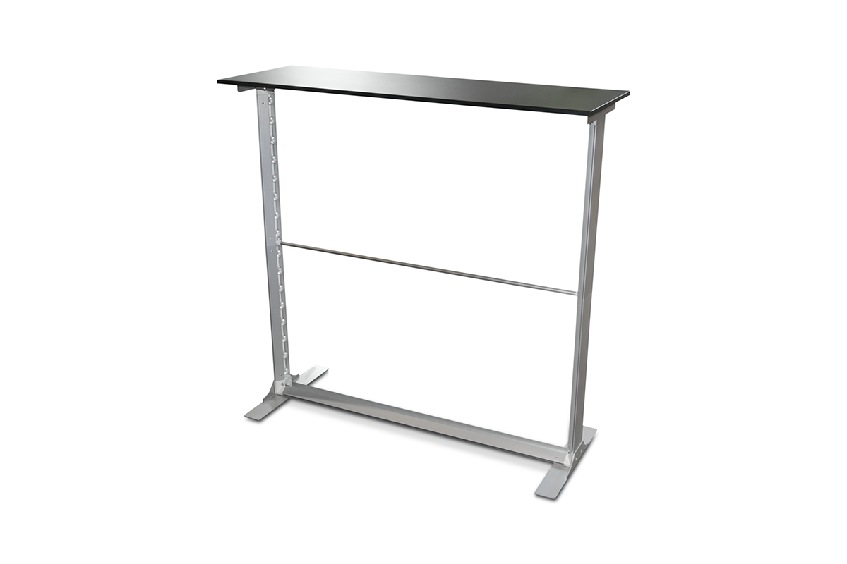 Messetheke faltbar LED Gestell