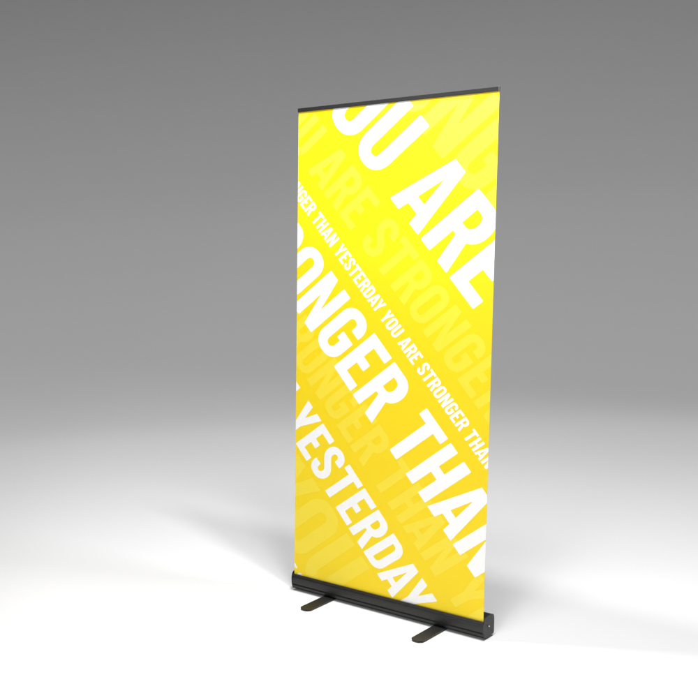 Roll-up Schwarz