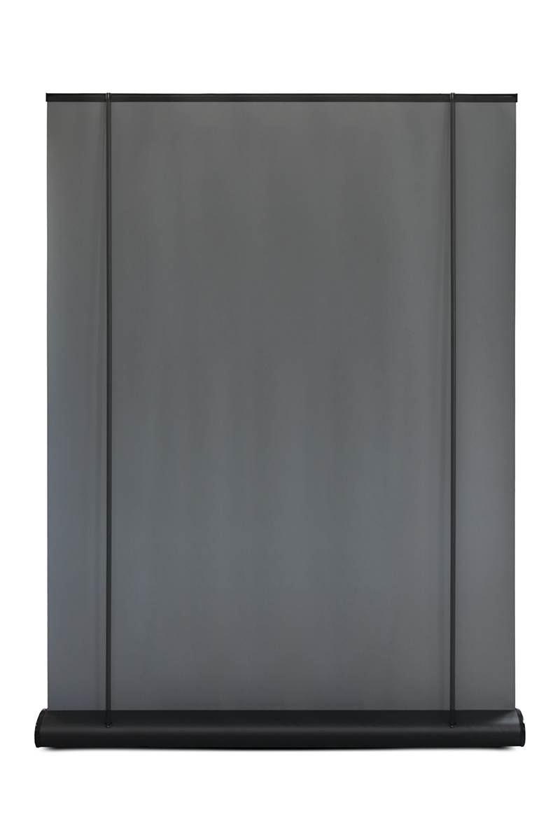 Roll-up schwarz 150cm