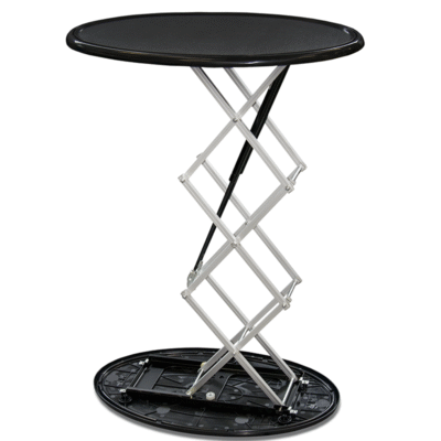 Werbetheke Oval automatisch Gestell