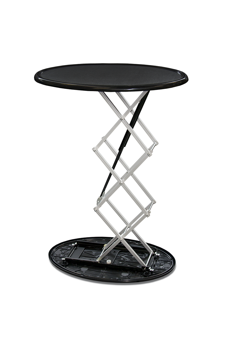 Werbetheke Oval automatisch Gestell